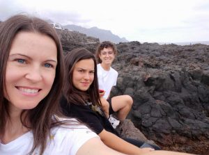 Foto con amigas 1 para galería de fotos