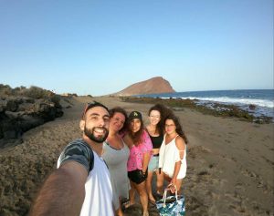 Foto con amigas 2 para galería de fotos